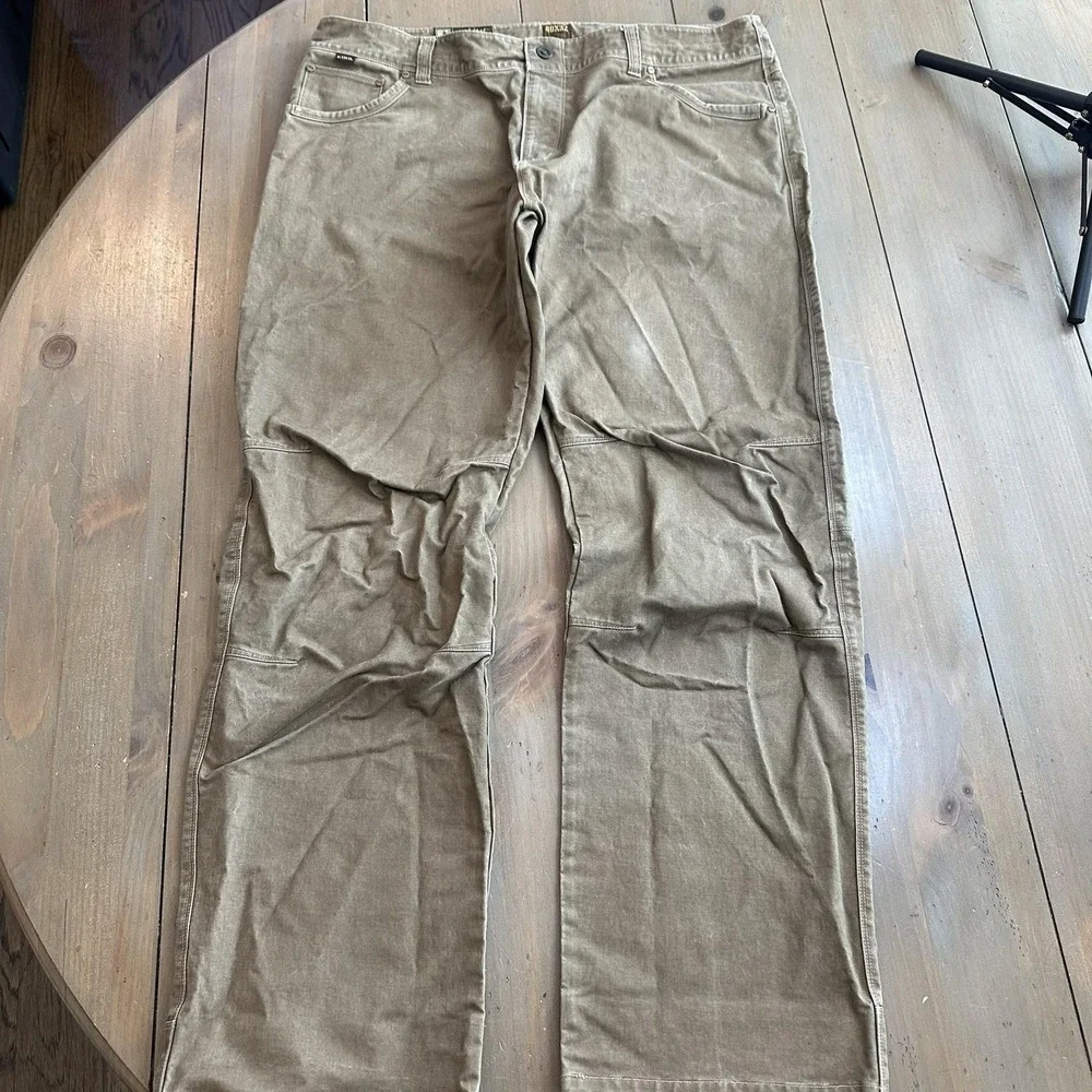 Kuhl Pants Mens 40x32 Brown Rydr Crag‎ Series Outdoor Work Articulated Knees